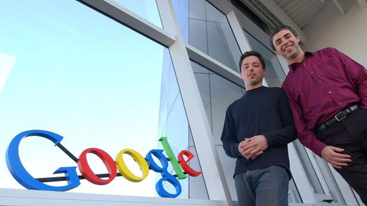 Larry Page dan Sergey Brin - Pendiri Google Inc